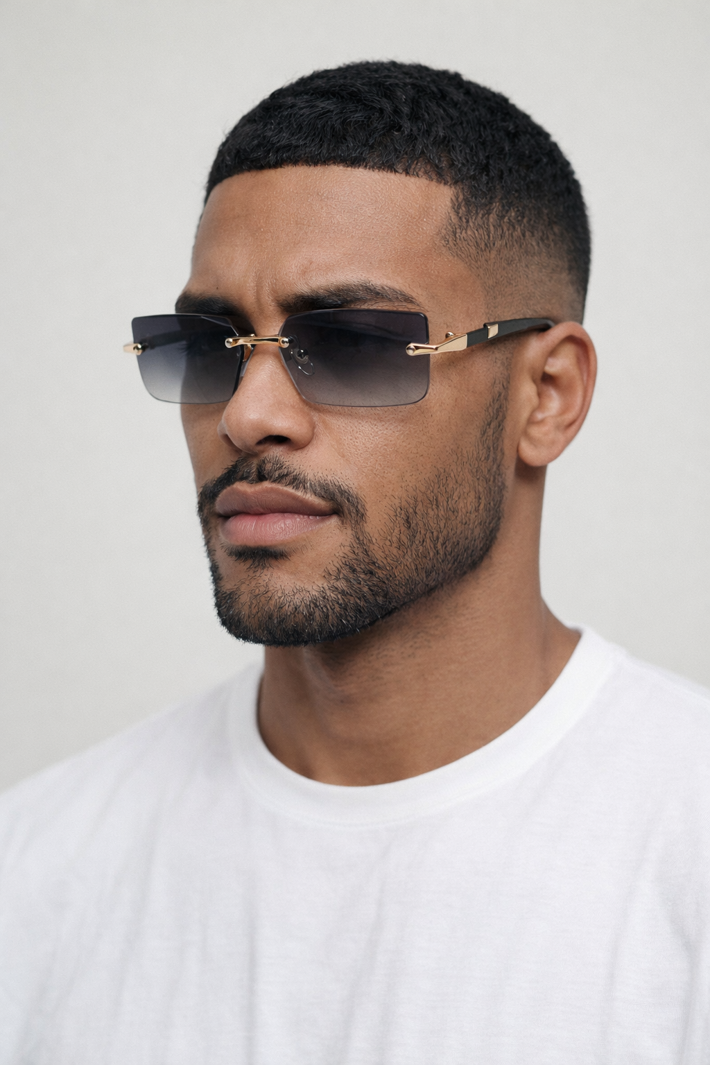 Y2K black sunglasses - UV400 Protection