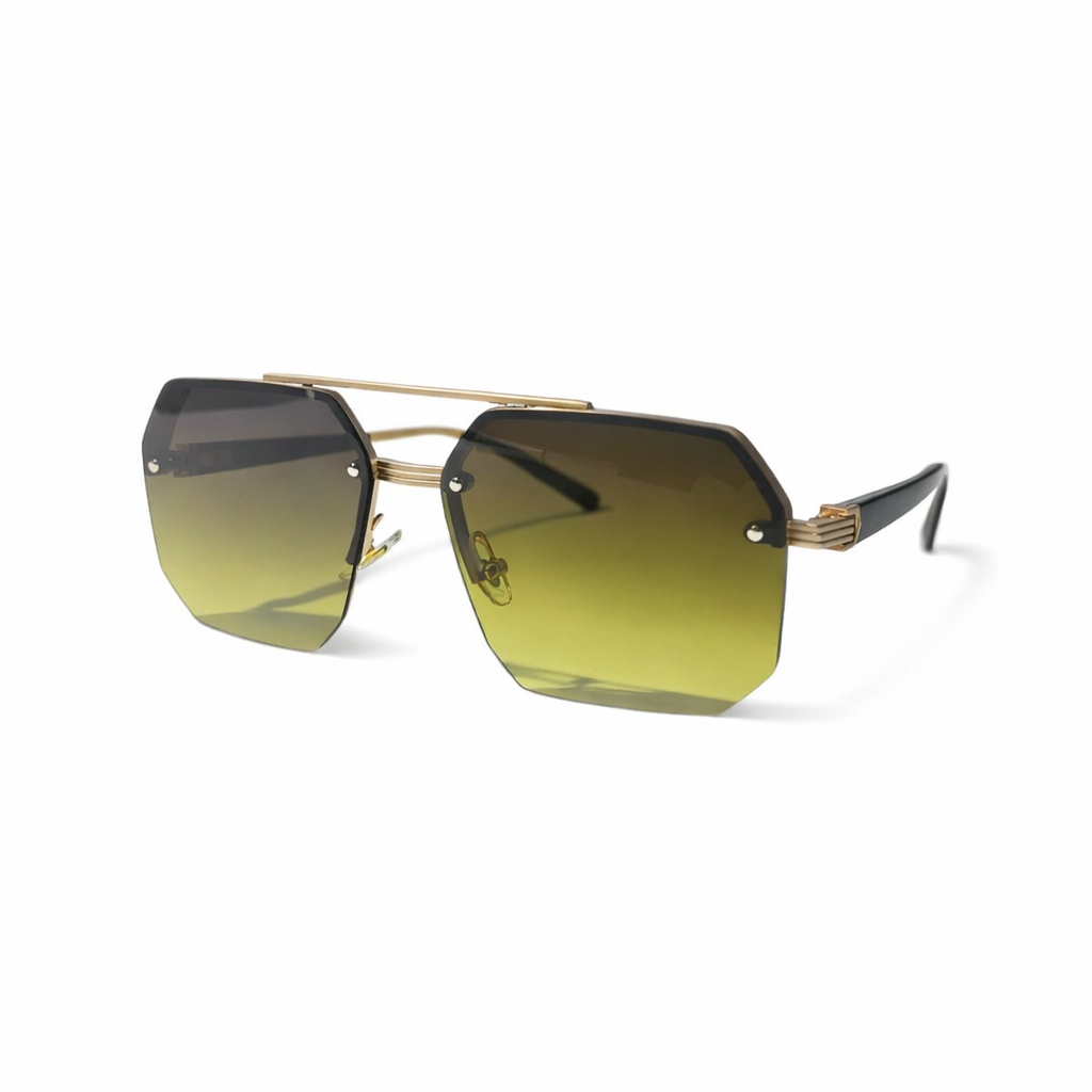 Cyber gold sunglasses - UV400 protection
