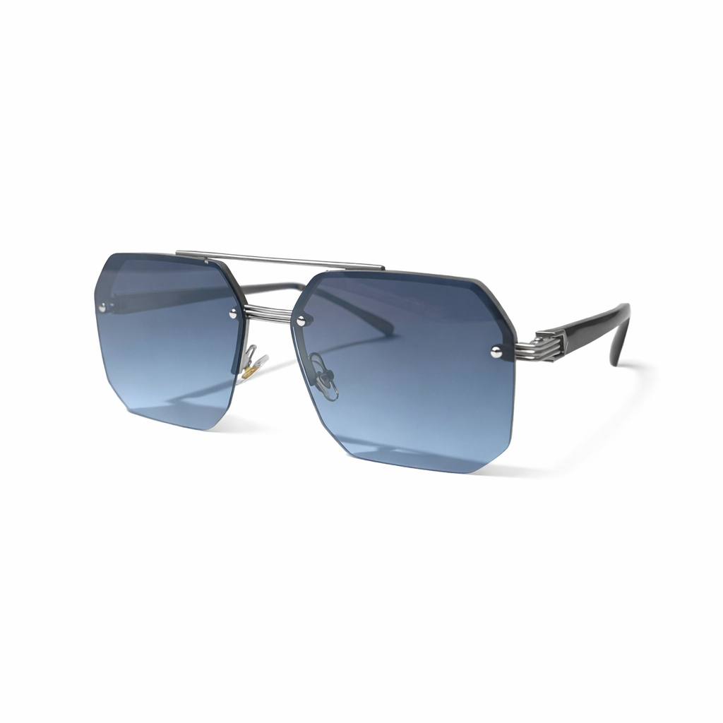 Cyber blue sunglasses - UV400 protection