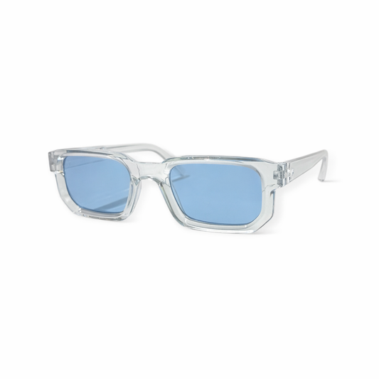 Boxy clear sunglasses - UV400 protection