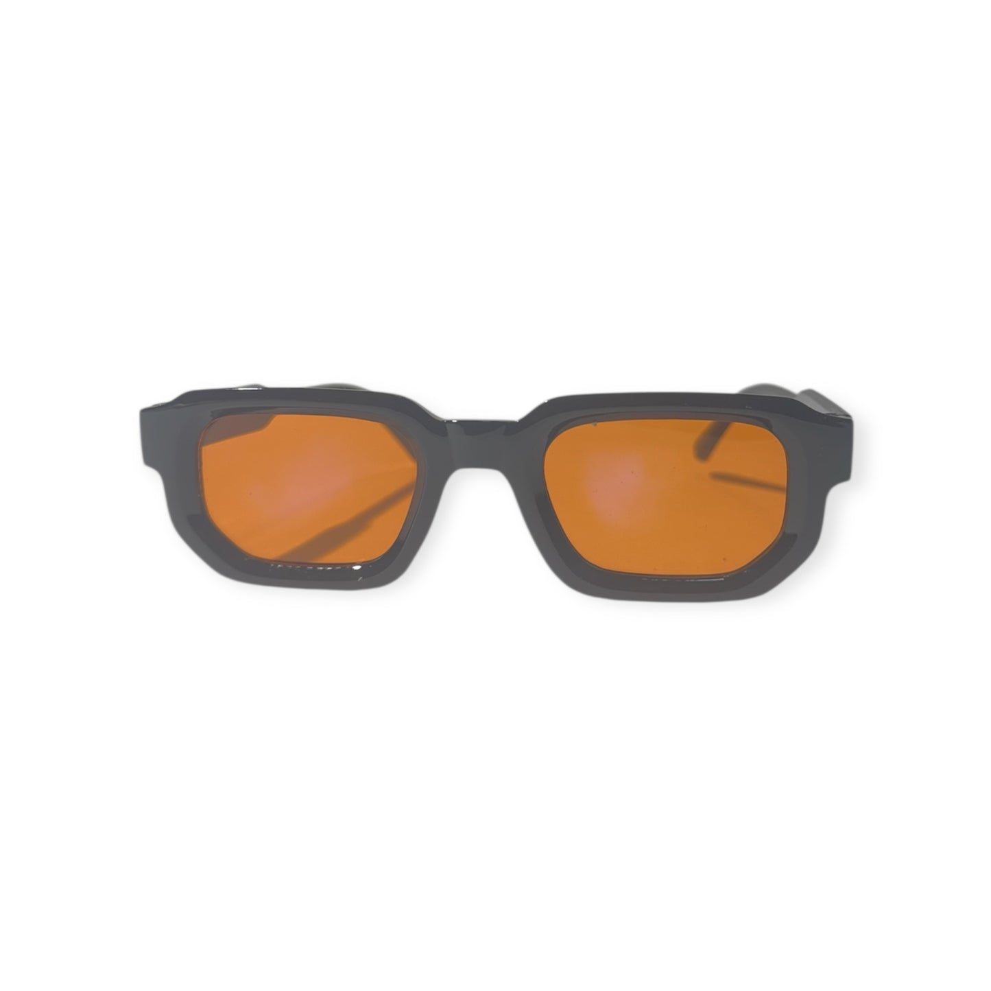Boxy orange sunglasses - UV400 protection
